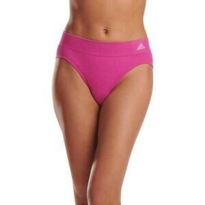 Adidas Women's 3D Hipster Panty, Pink , Large
